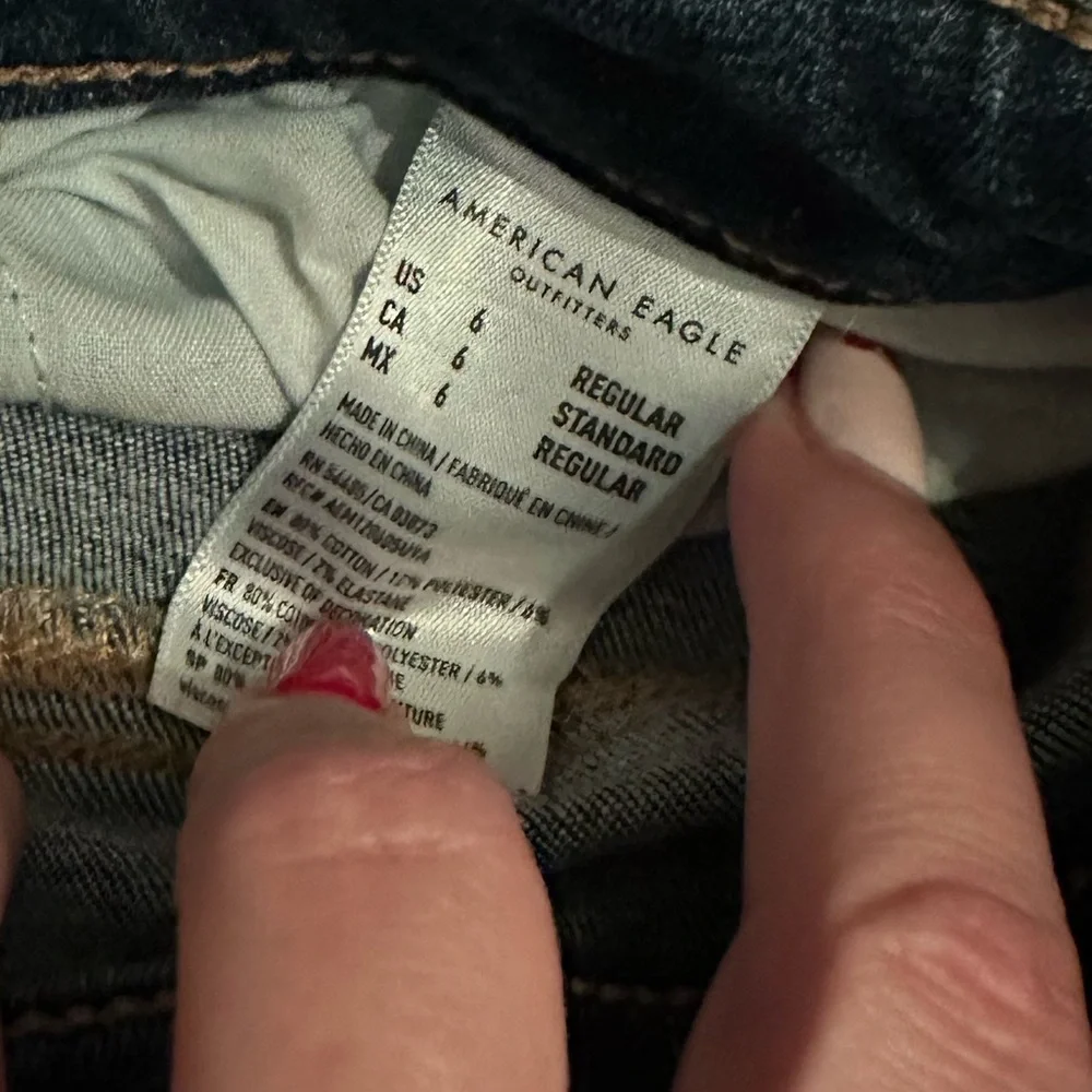 AEO hi-rise jeggings - Picture 7 of 9